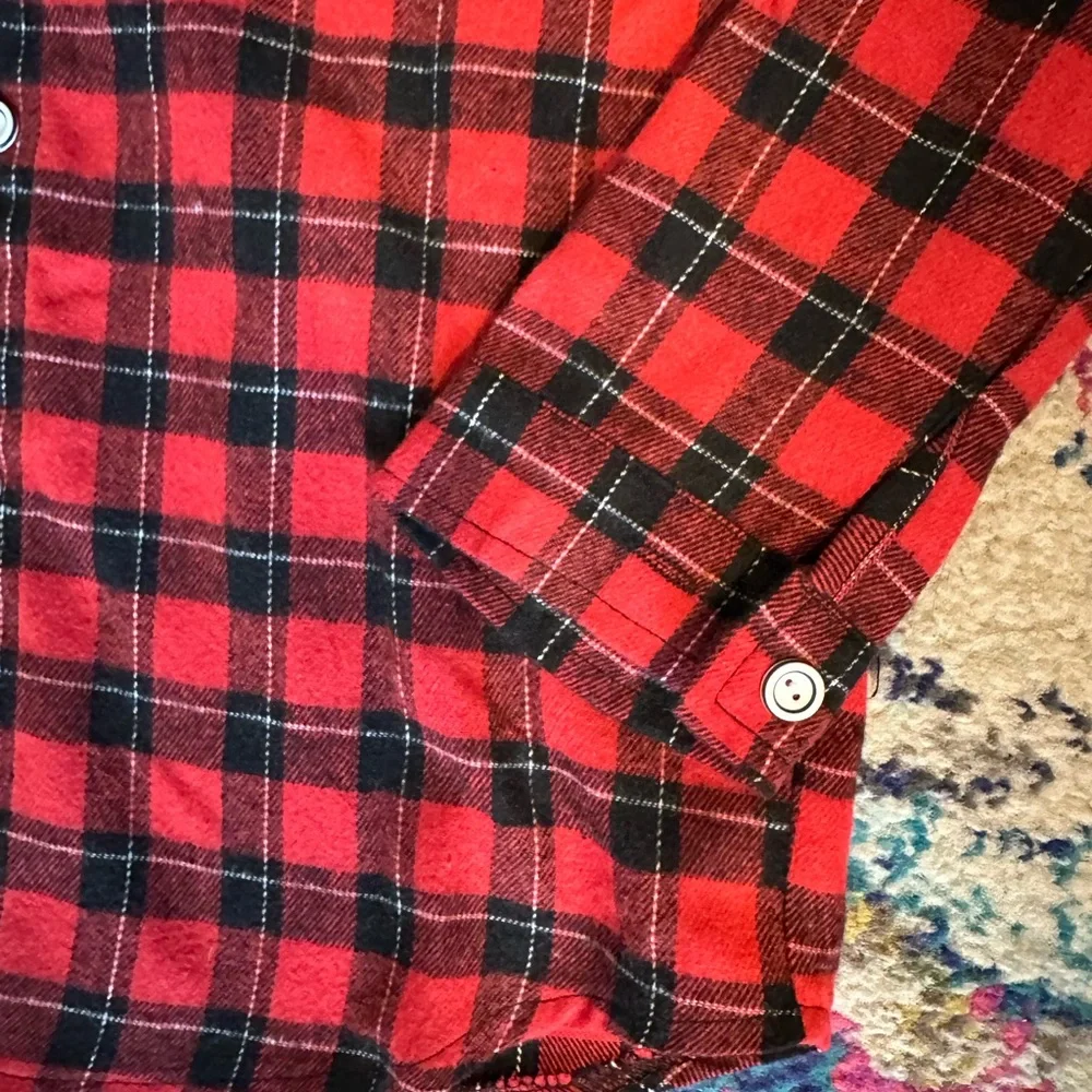 Boy’s Plaid Flannel Button Up